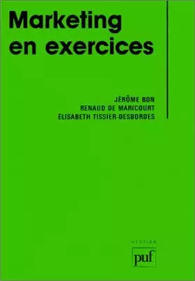 Couverture du produit · Marketing en exercices