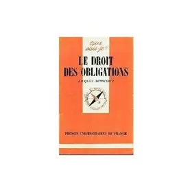 Couverture du produit · Droit Des Obligations