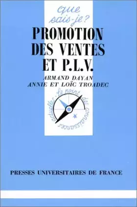 Couverture du produit · Promotion des ventes et PLV