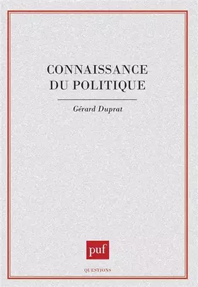 Couverture du produit · Connaissance du politique