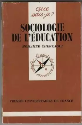 Couverture du produit · Sociologie de l'éducation