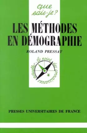 Couverture du produit · Les méthodes en démographie, 4e édition