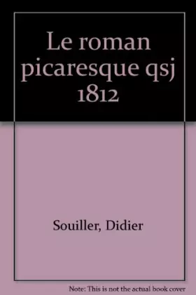 Couverture du produit · Le Roman picaresque