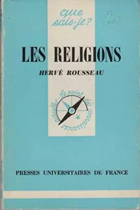 Couverture du produit · Les religions