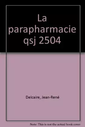 Couverture du produit · La Parapharmacie