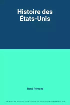 Couverture du produit · Histoire des États-Unis