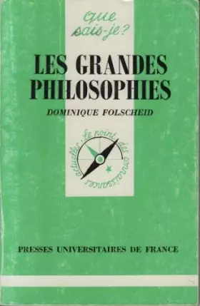 Couverture du produit · Les grandes philosophies