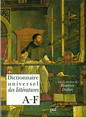 Couverture du produit · DICTIONNAIRE UNIVERSEL DES LITTERATURES