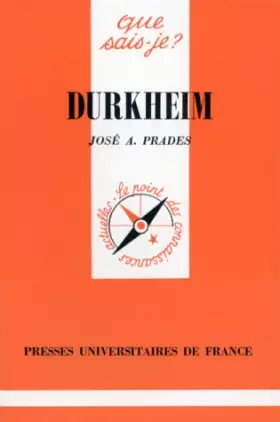 Couverture du produit · Durkheim
