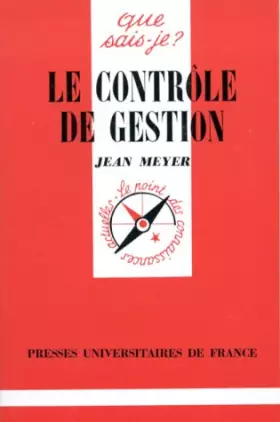Couverture du produit · Le Contrôle de gestion