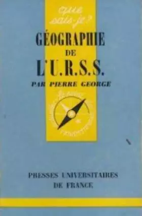 Couverture du produit · Géographie de l'URSS