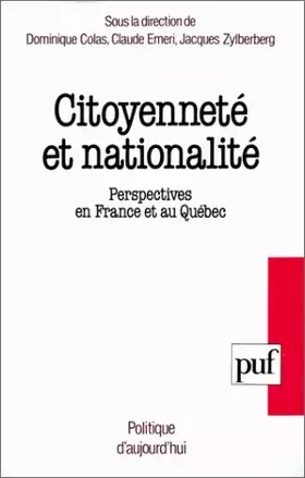 Couverture du produit · Citoyenneté et Nationalité
