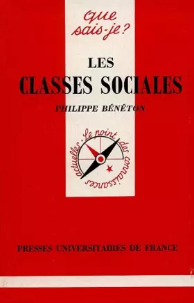 Couverture du produit · Les Classes sociales