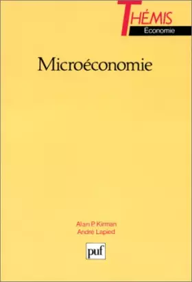 Couverture du produit · Microéconomie