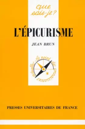 Couverture du produit · L'Epicurisme
