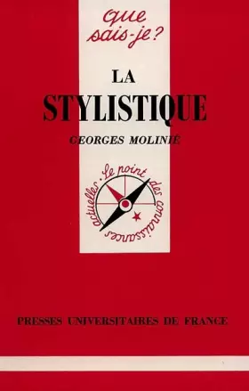 Couverture du produit · La Stylistique