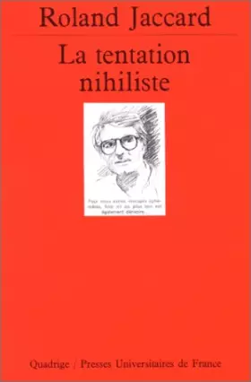 Couverture du produit · La Tentation nihiliste