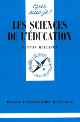 Couverture du produit · Les sciences de l'éducation, 7e édition