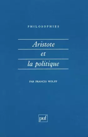 Couverture du produit · Aristote et la Politique