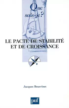 Couverture du produit · Le Pacte de stabilité et de croissance