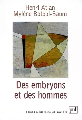 Couverture du produit · Des embryons et des hommes