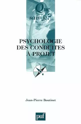 Couverture du produit · Psychologie des conduites à projet