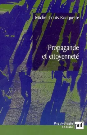Couverture du produit · Propagande et citoyenneté