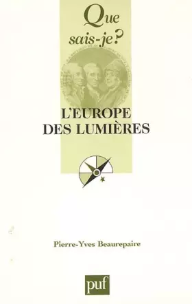 Couverture du produit · L'Europe des Lumières