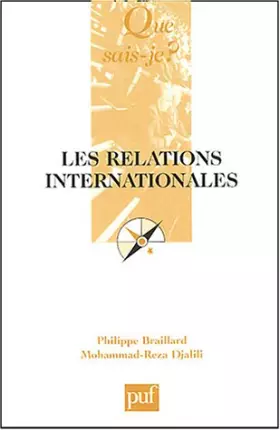 Couverture du produit · Les relations internationales