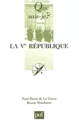 Couverture du produit · La Ve République