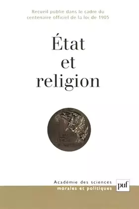 Couverture du produit · État et religion