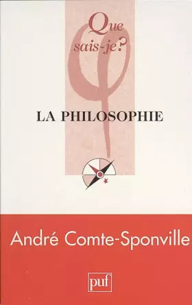 Couverture du produit · La philosophie