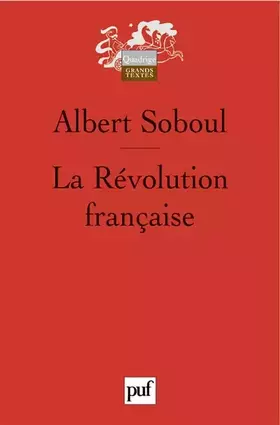Couverture du produit · La Révolution française