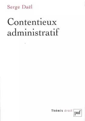 Couverture du produit · Contentieux administratif