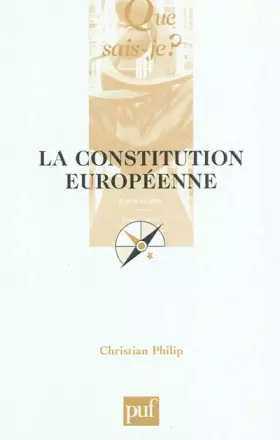 Couverture du produit · La Constitution européenne