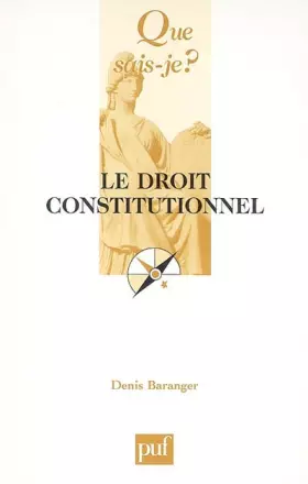 Couverture du produit · Le droit constitutionnel
