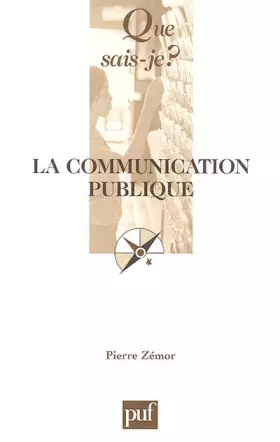 Couverture du produit · La communication publique
