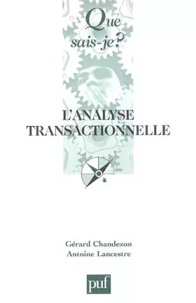 Couverture du produit · L'analyse transactionnelle