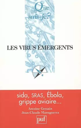 Couverture du produit · Les virus émergents