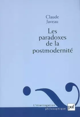 Couverture du produit · Les paradoxes de la postmodernité