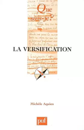 Couverture du produit · La versification