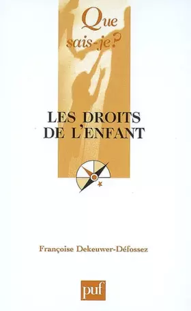 Couverture du produit · Les droits de l'enfant