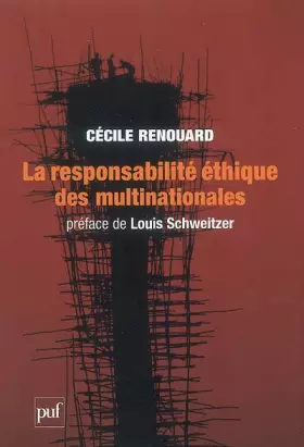 Couverture du produit · La responsabilité éthique des multinationales