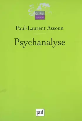 Couverture du produit · Psychanalyse