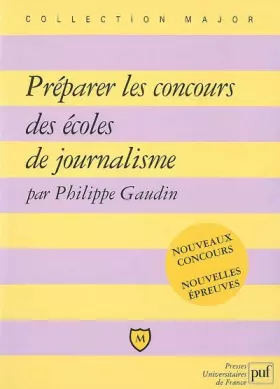 Couverture du produit · Préparer les concours des écoles de journalisme