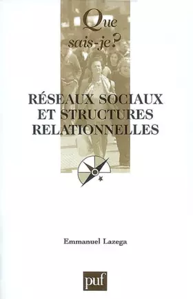 Couverture du produit · Réseaux sociaux et structures relationnelles