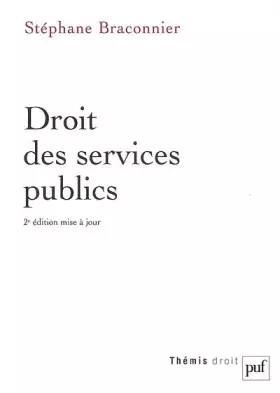 Couverture du produit · Droit des services publics