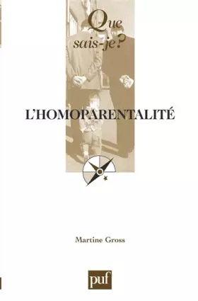 Couverture du produit · L'homoparentalité