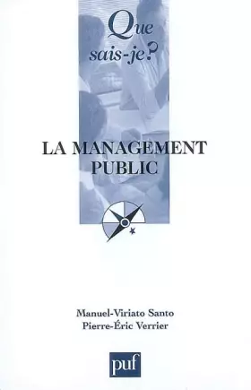 Couverture du produit · Le management public