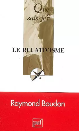 Couverture du produit · Le relativisme